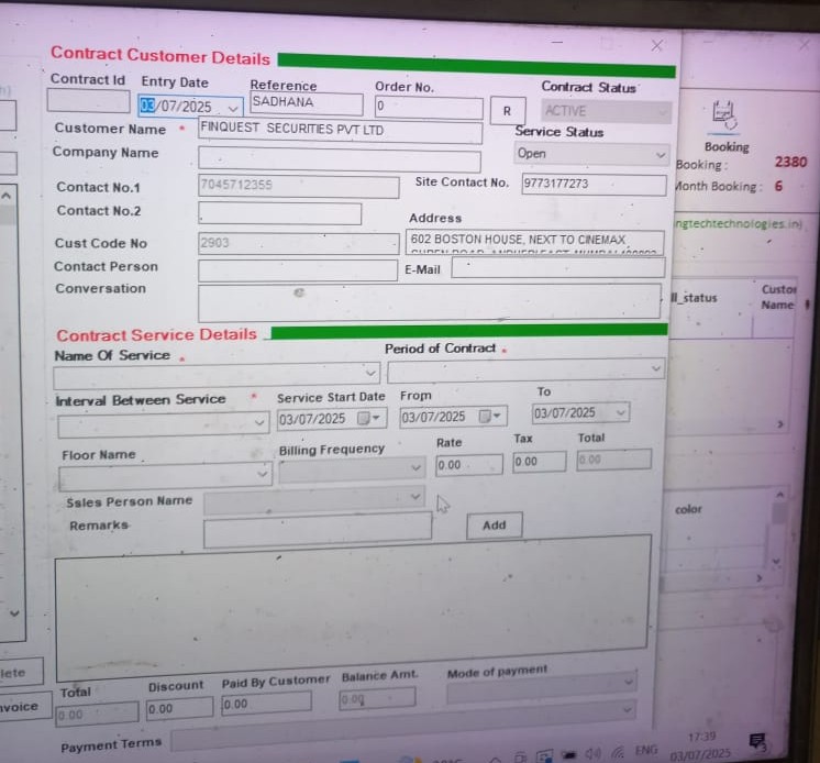 ERP Dashboard